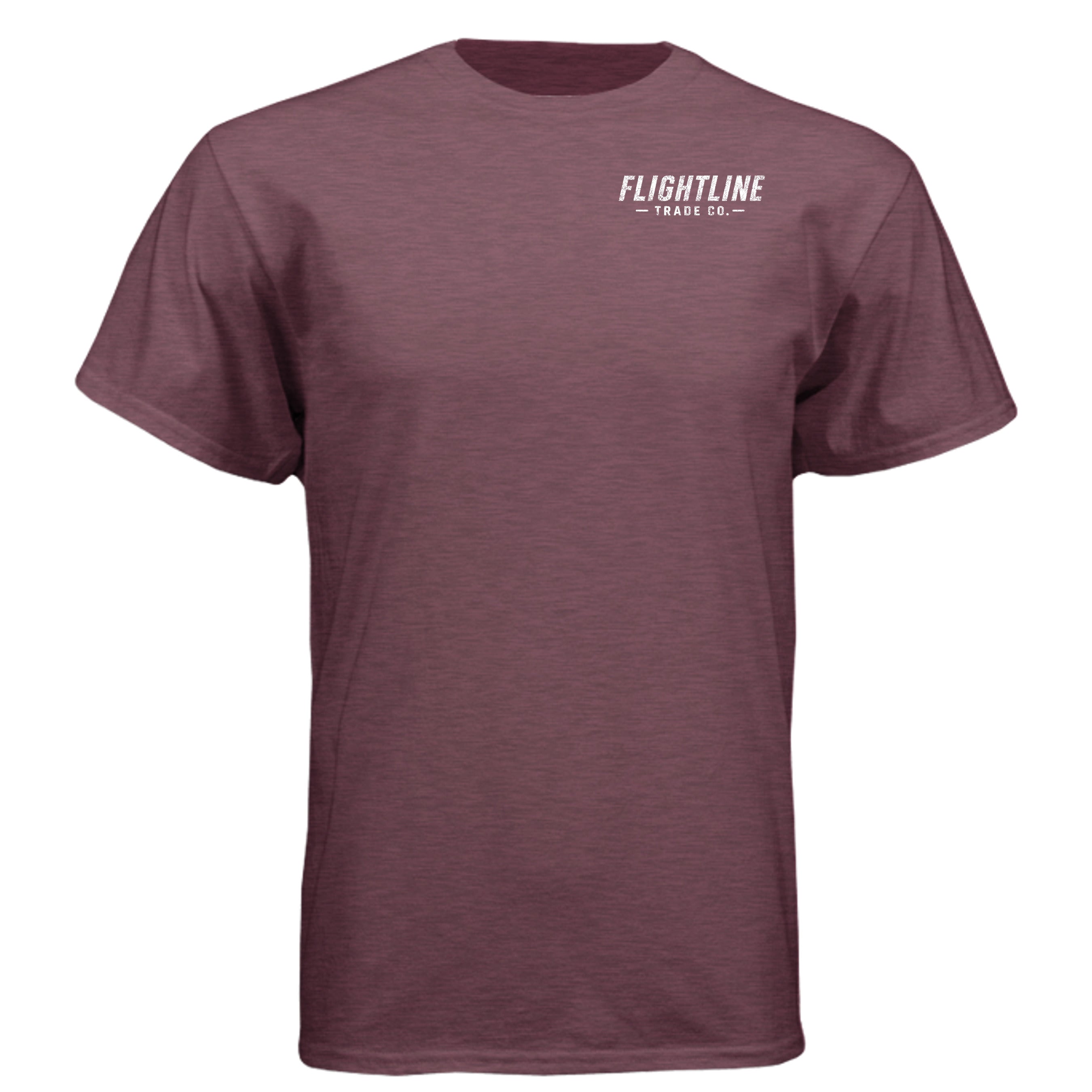 Heather Maroon - N6210 - FRONT