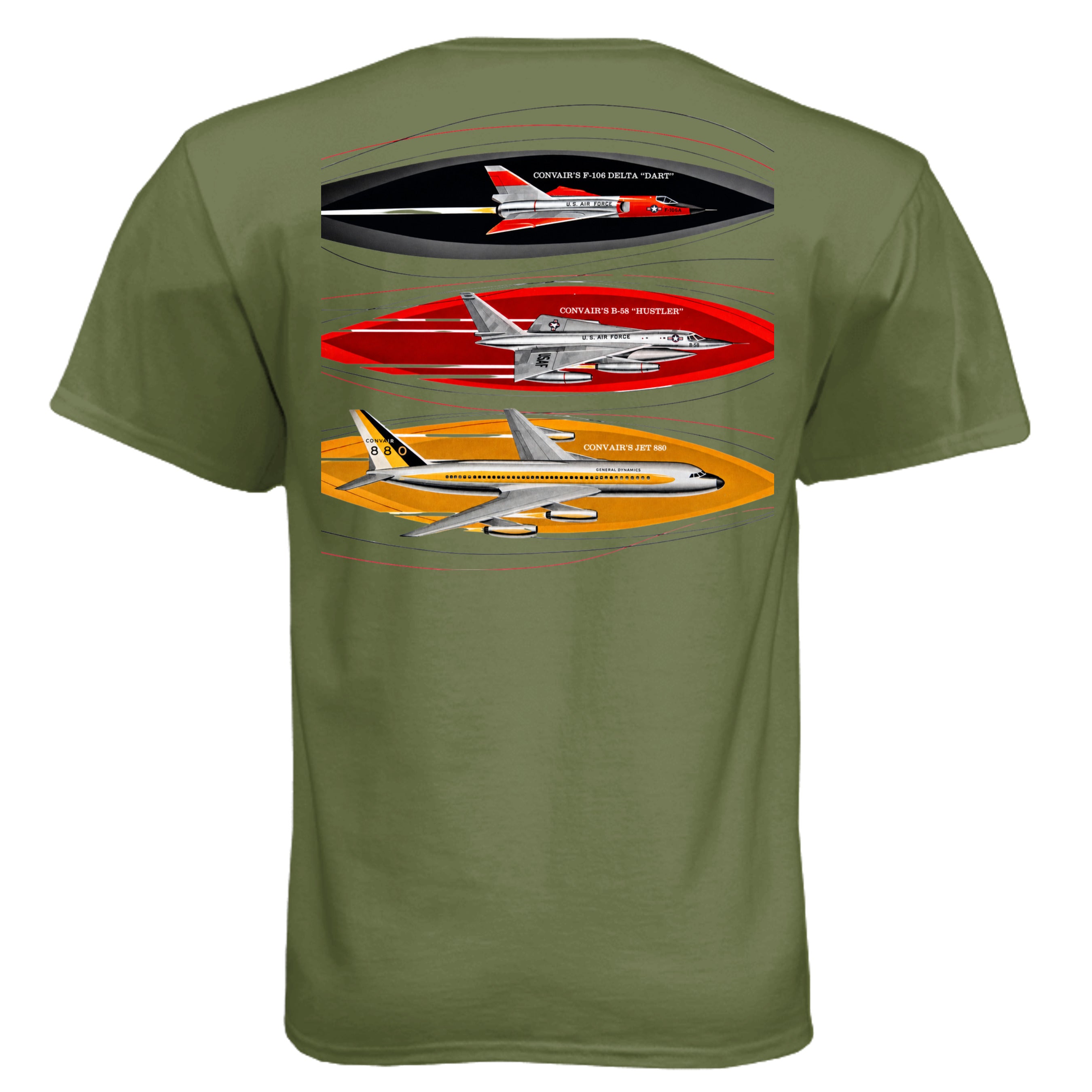 Military Green - N6210 - BACK