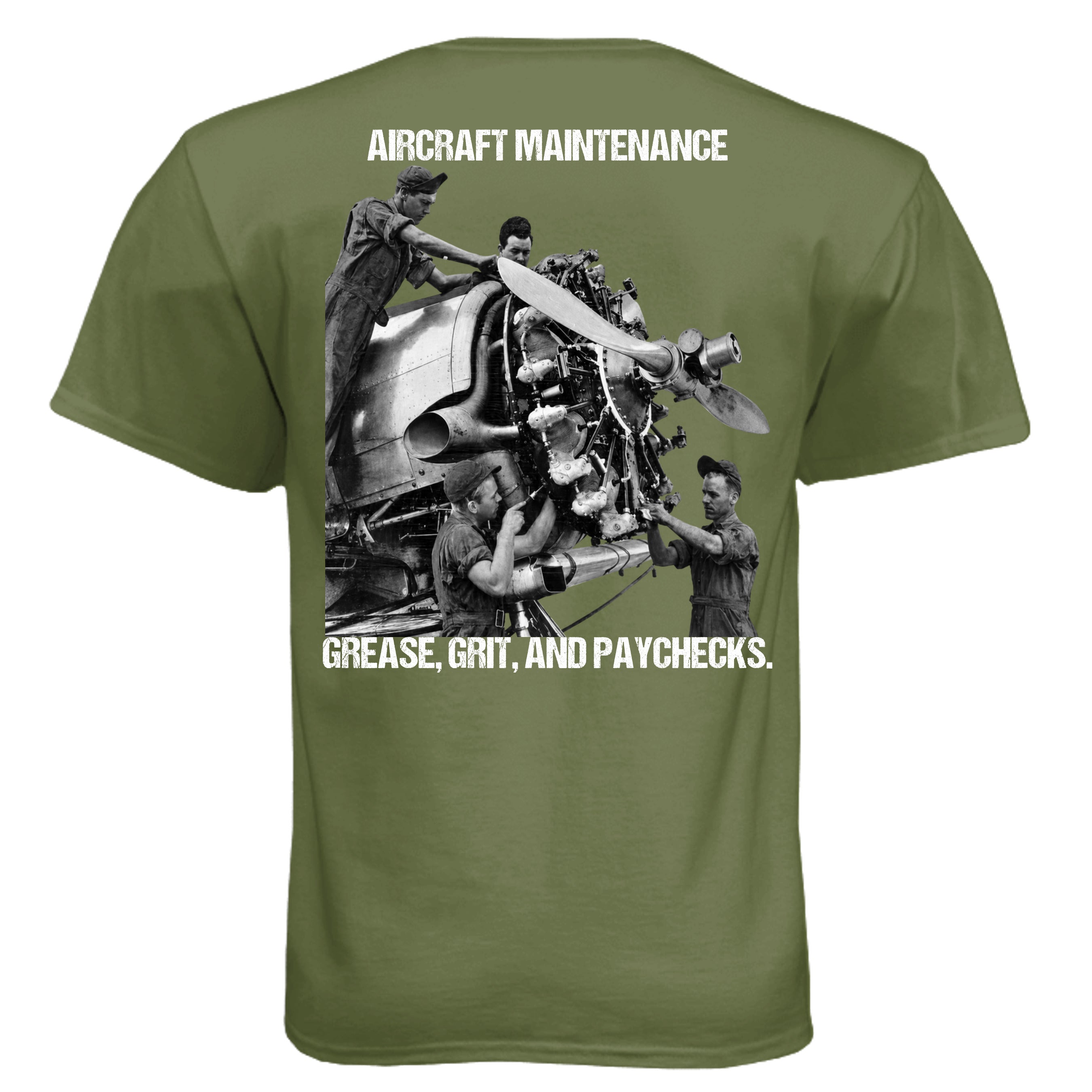 Military Green - N6210 - BACK