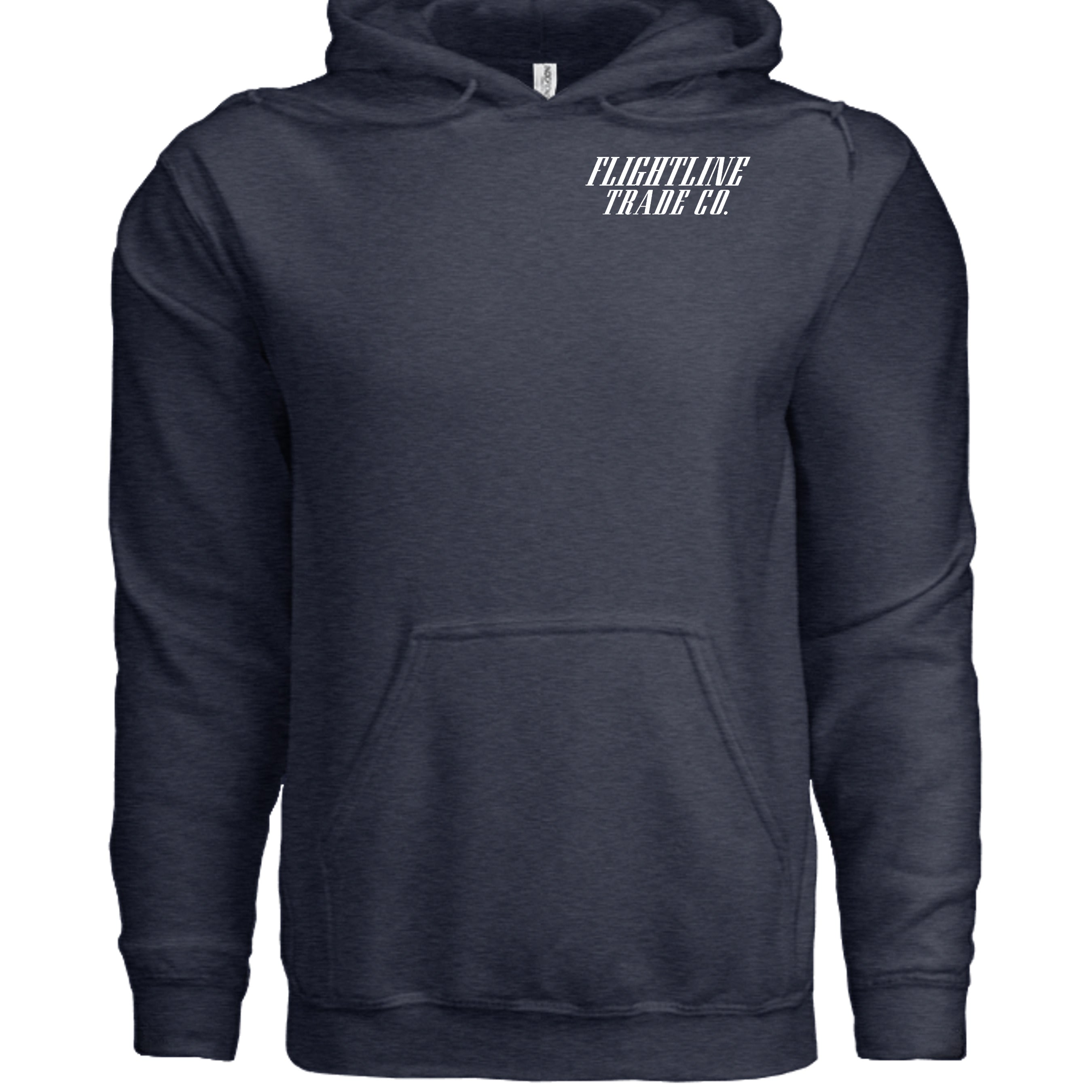 Classic Navy Heather - SS4500 - FRONT