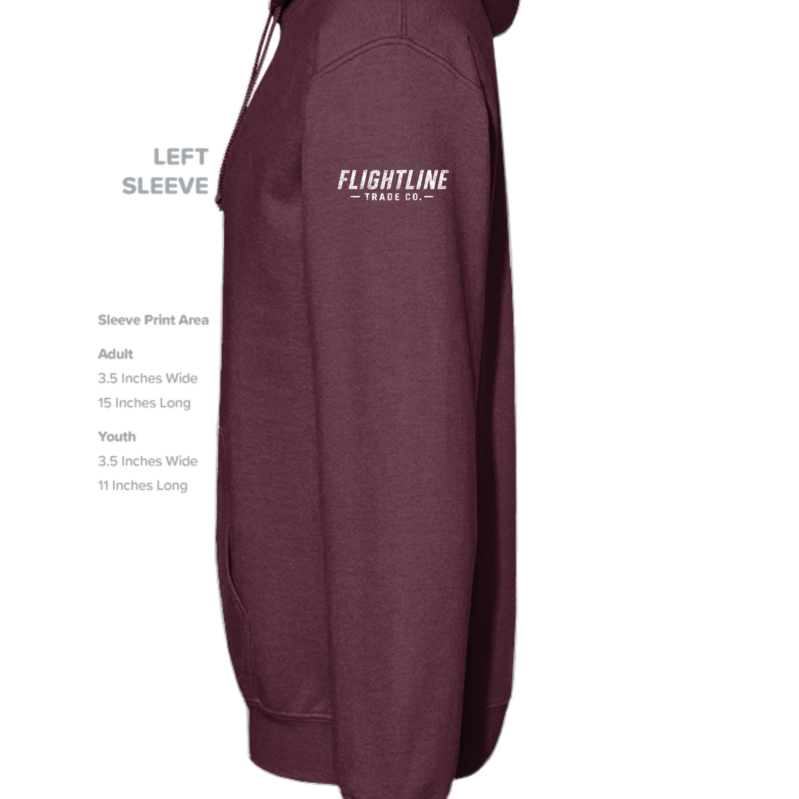 Maroon - SS4500 - SLEEVE_LEFT