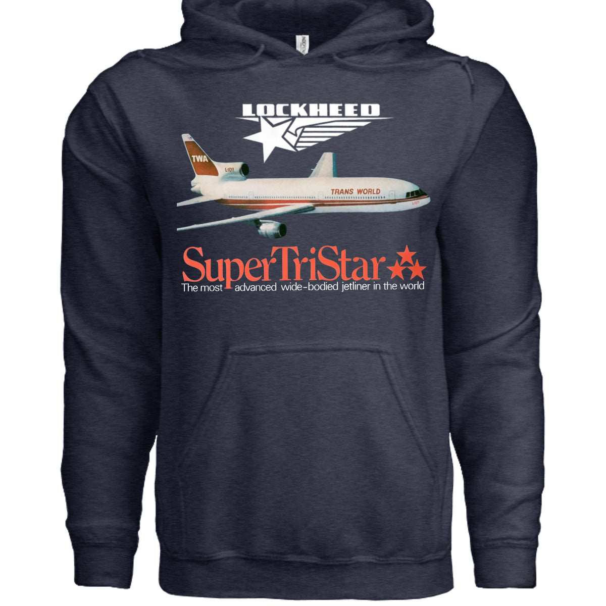 Classic Navy Heather - SS4500 - FRONT