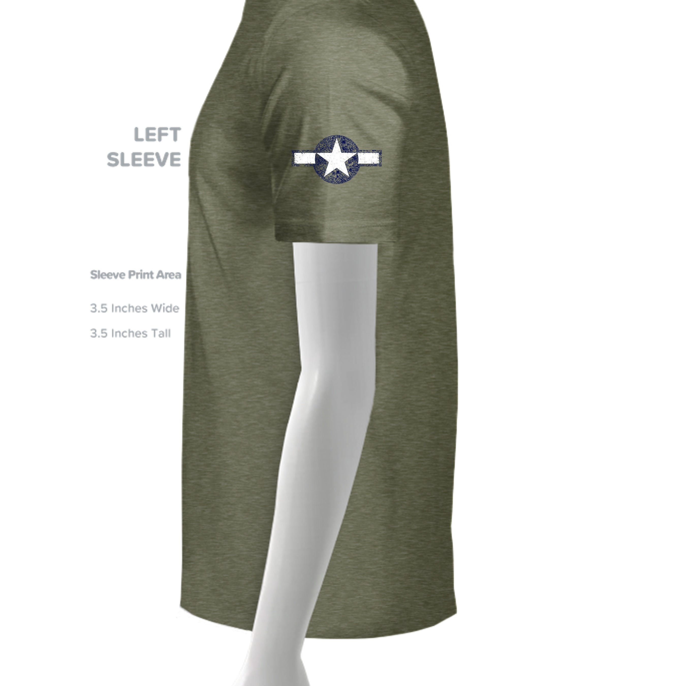 MILITARY GREEN - 6010 - SLEEVE_LEFT