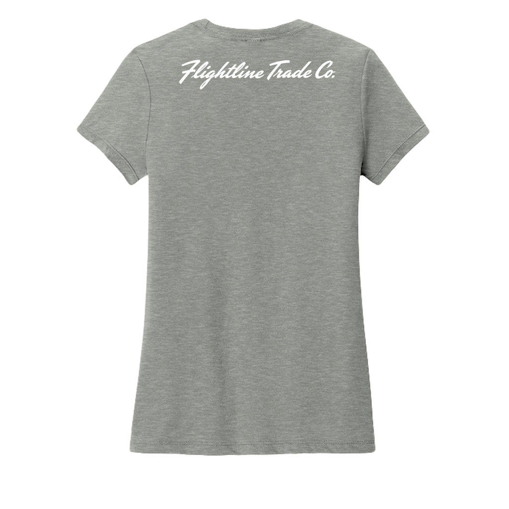 Heathered Grey - DM130L - BACK
