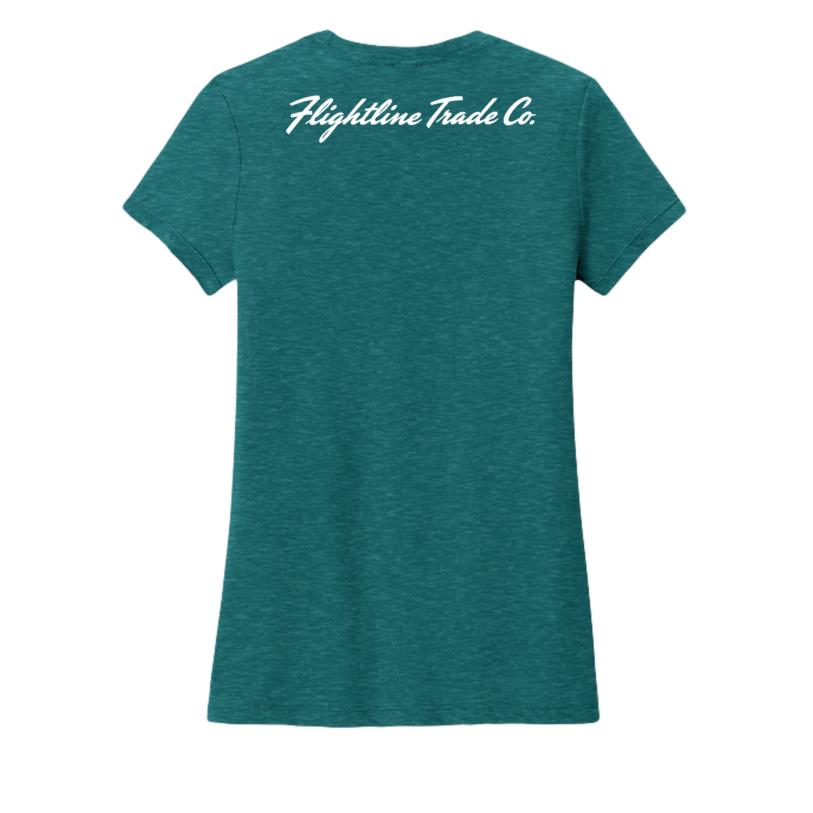 Heathered Teal - DM130L - BACK