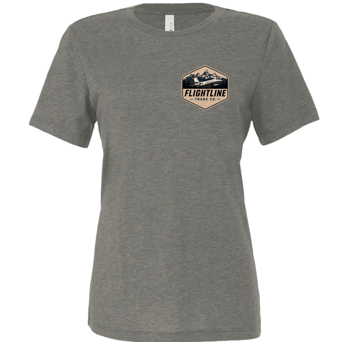 Charcoal-Black Triblend - 6413 - FRONT
